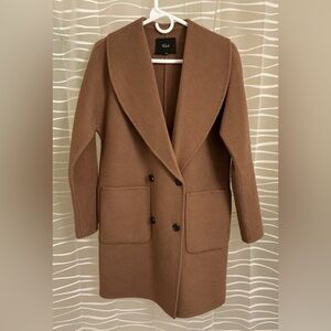 Rails Classic Taupe Wool Blend Pea Coat. Excellent Condition!